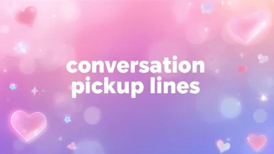 conversation pickup lines