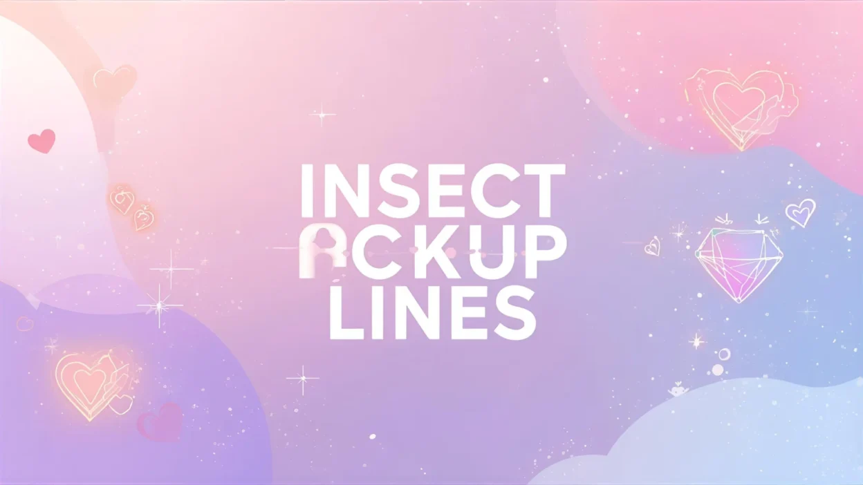 insect pickup lines