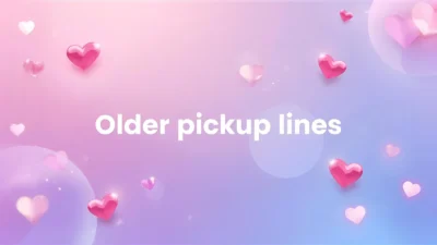 older pickup lines