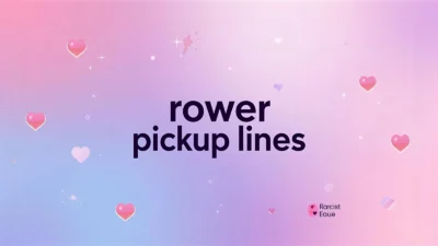 rower pickup lines