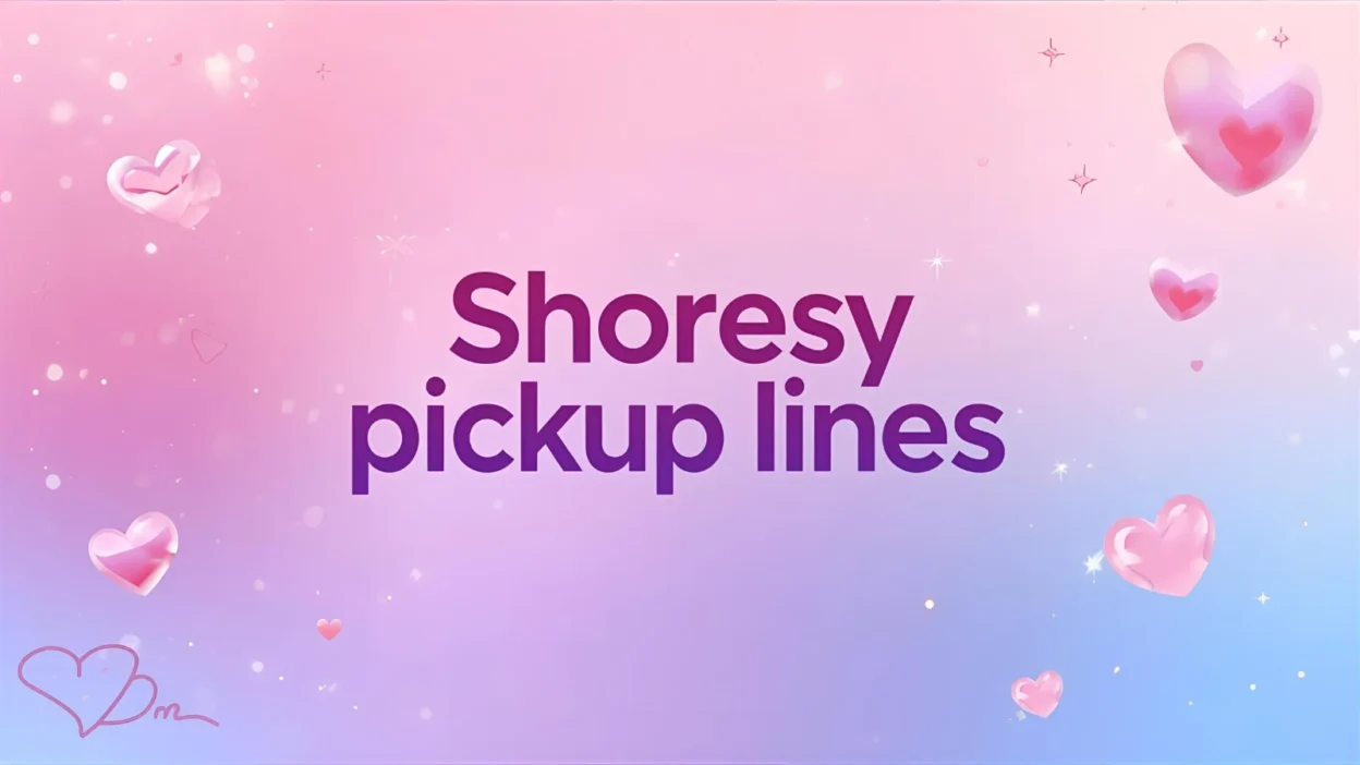 shoresy pickup lines