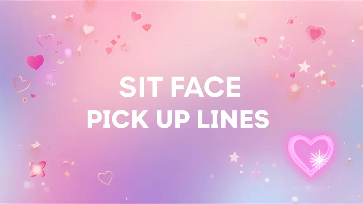 Sit Face Pick Up Lines