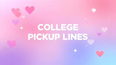 college pickup lines