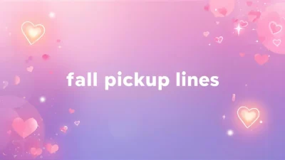 fall pickup lines