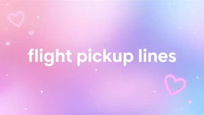 flight pickup lines