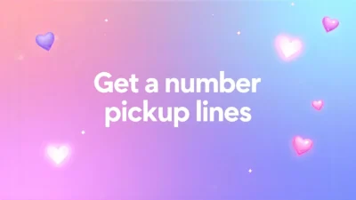 get a number pickup lines