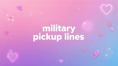 military pickup lines