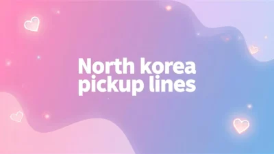 north korea pickup lines