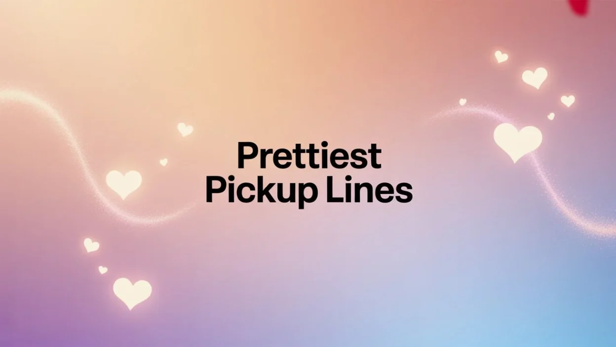 prettiest pickup lines