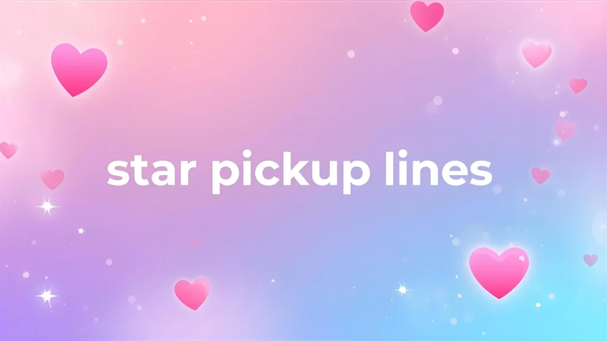 star pickup lines