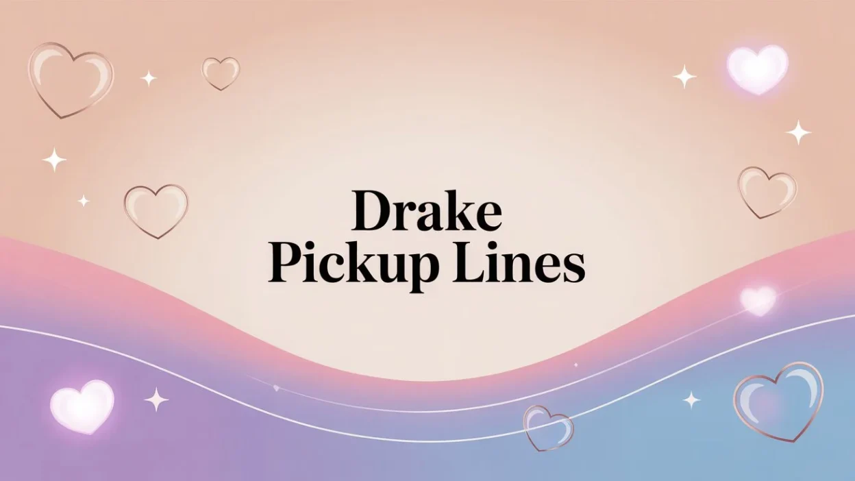 drake pickup lines