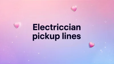 electrician pickup lines