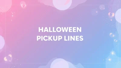 halloween pickup lines