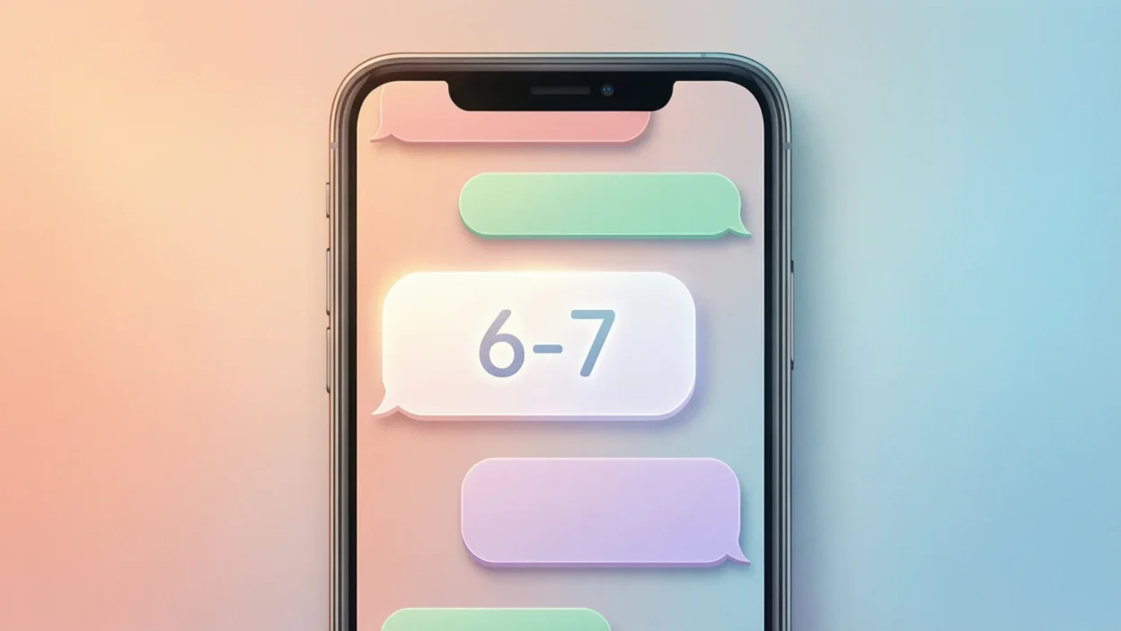 what does 6-7 mean in slang