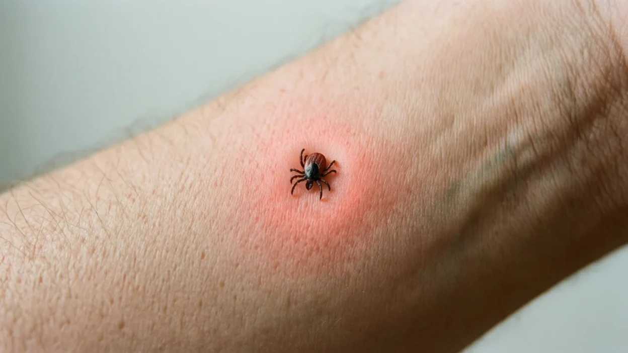 what does a tick bite look like