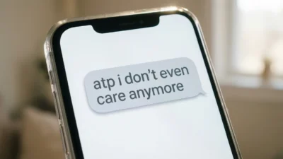 what does atp mean in text