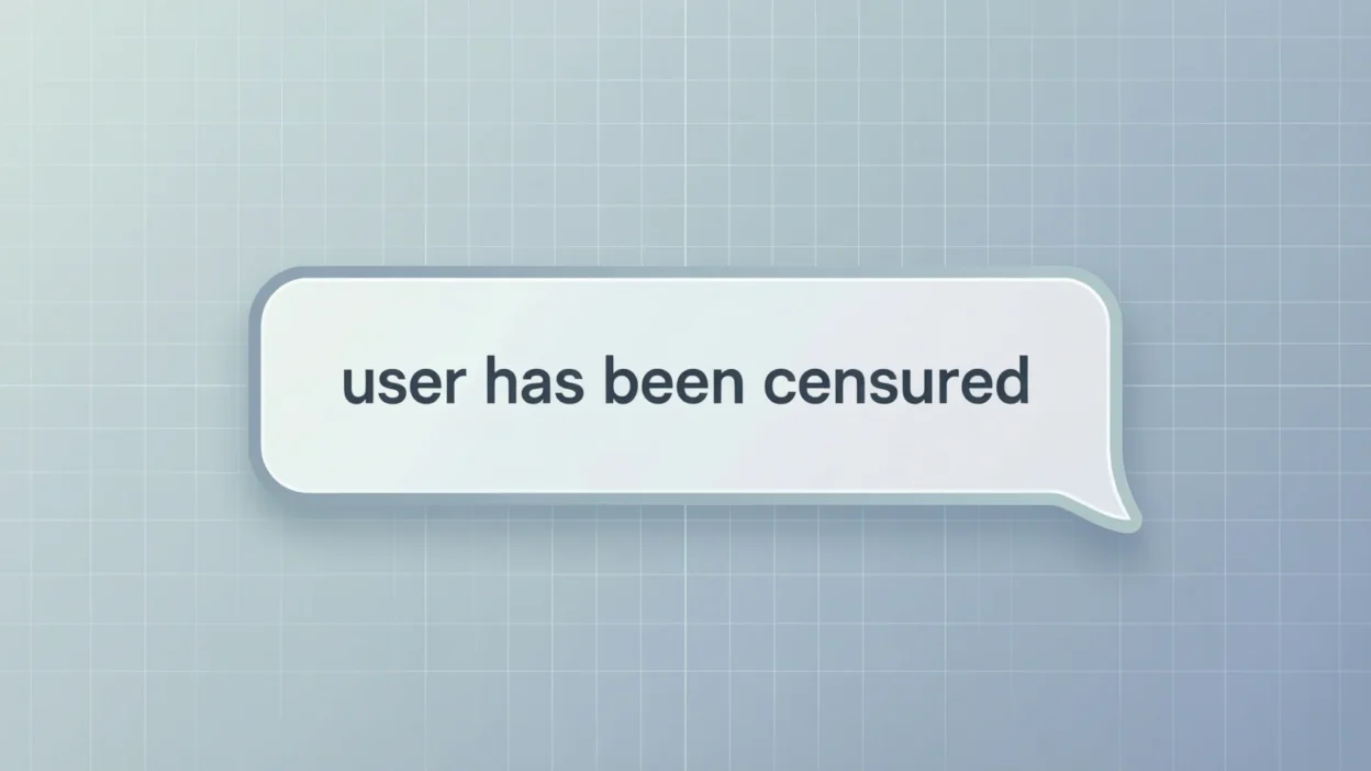 what does censure mean