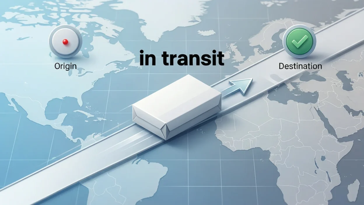 what does in transit mean