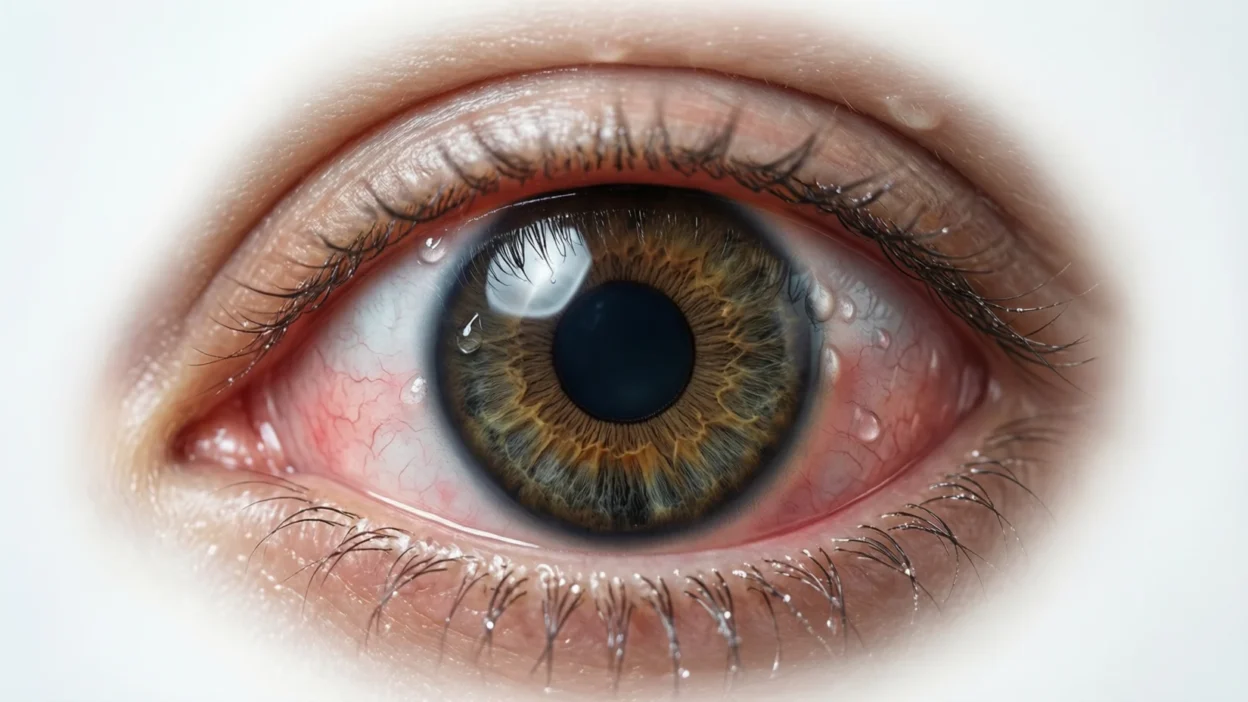 what does pink eye look like