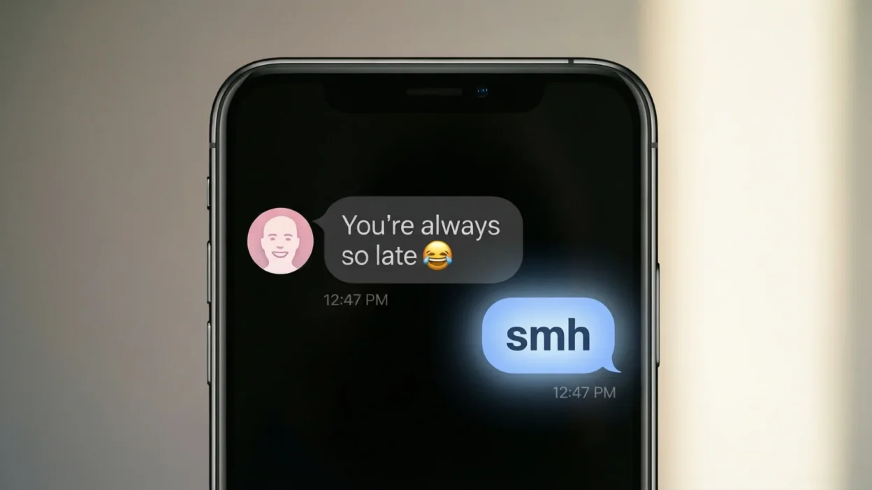 what does smh mean in text