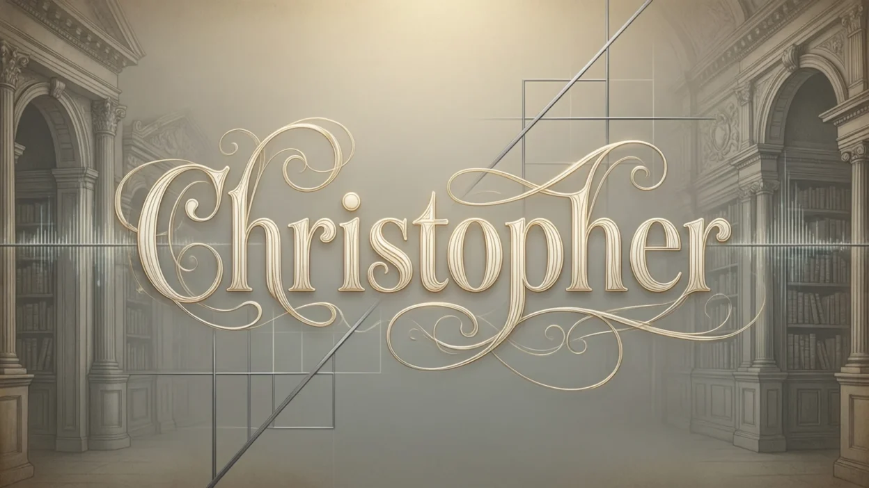 what does the name christopher mean